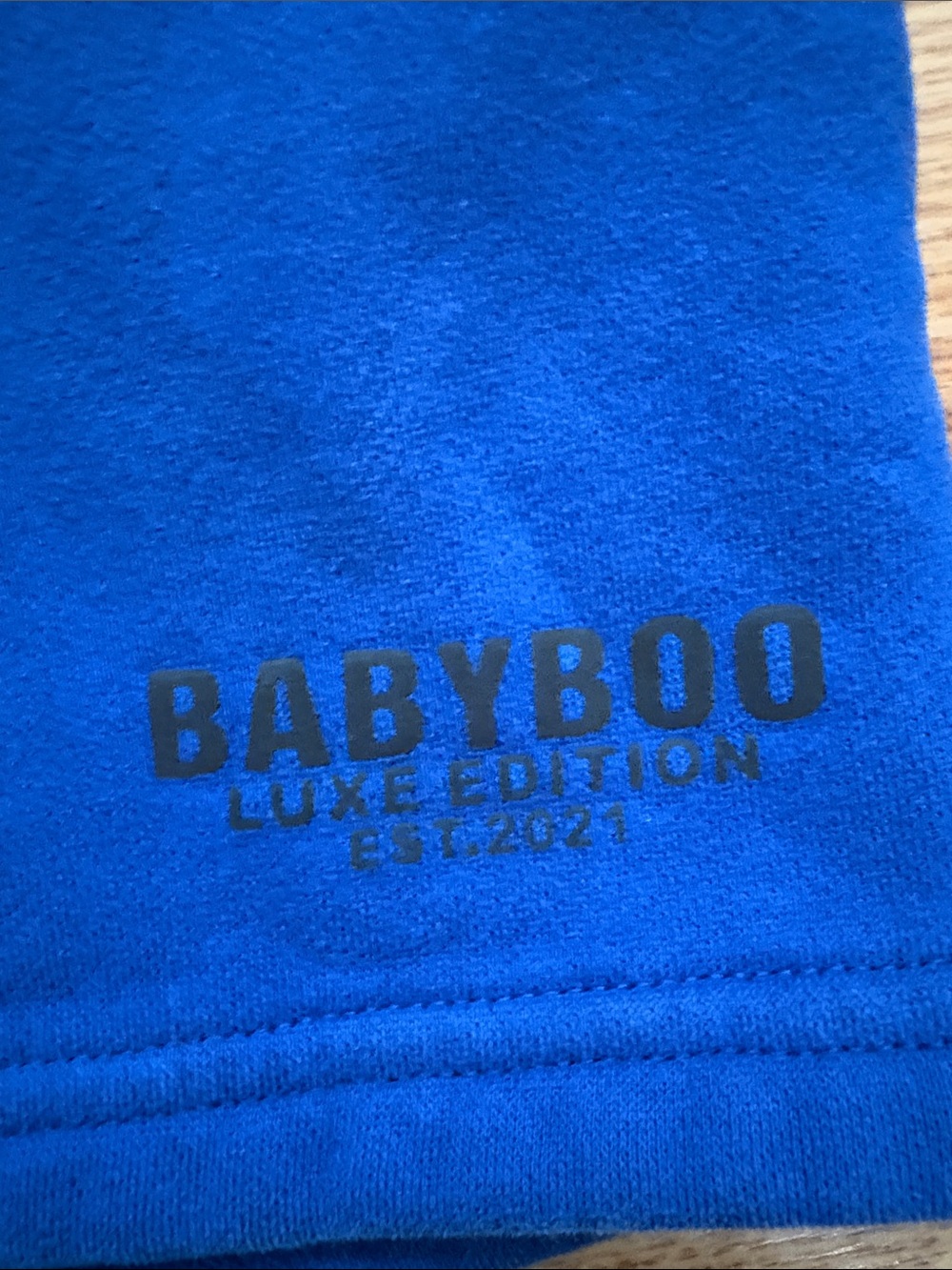 Babyboo Royal Blue Women's Cargo Shorts with Drawstring Waist - Picture 2 of 3